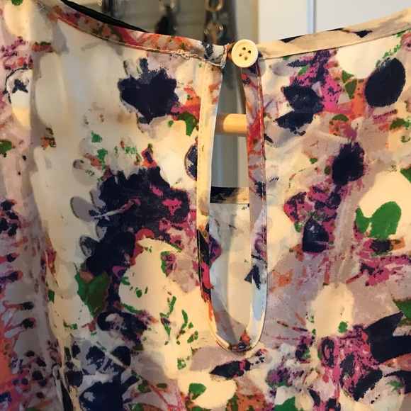 🛑 SOLD! Floral Dress Knee Length 🛑 - Picture 3 of 5